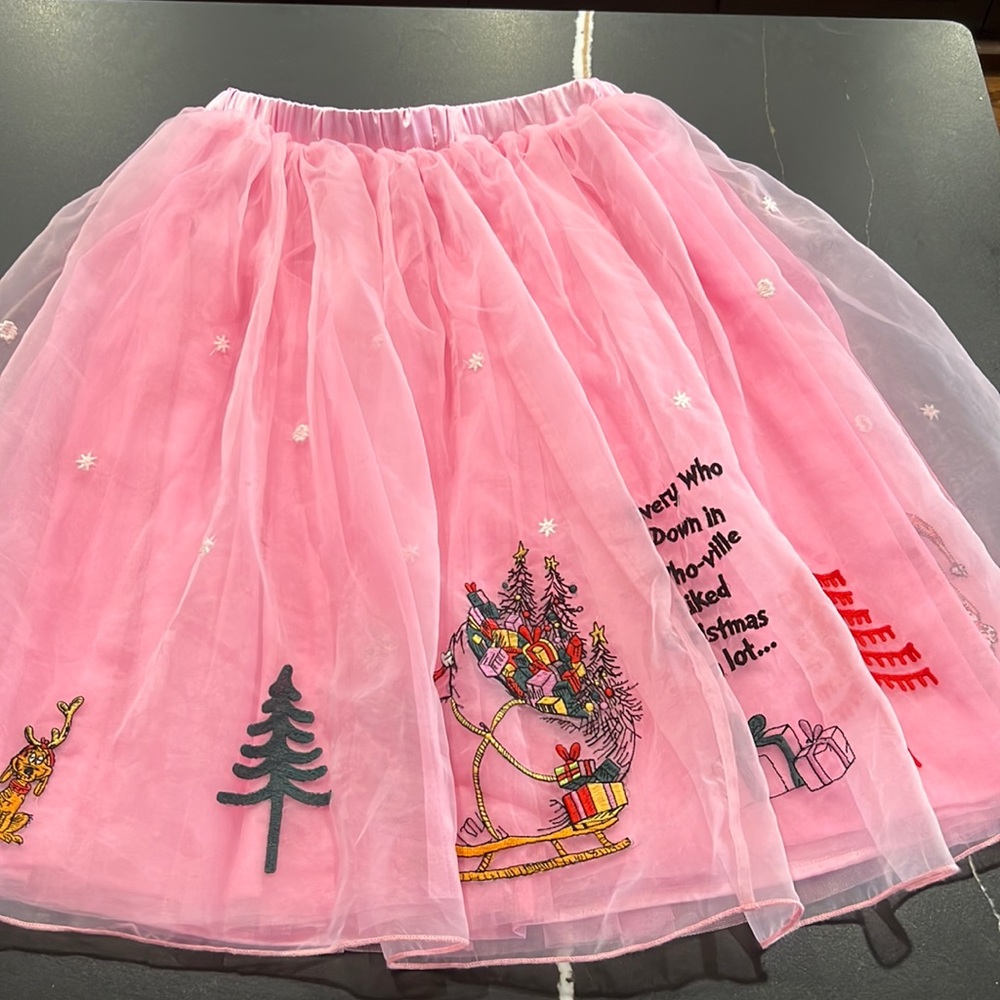 Hanna Andersson Christmas skirt